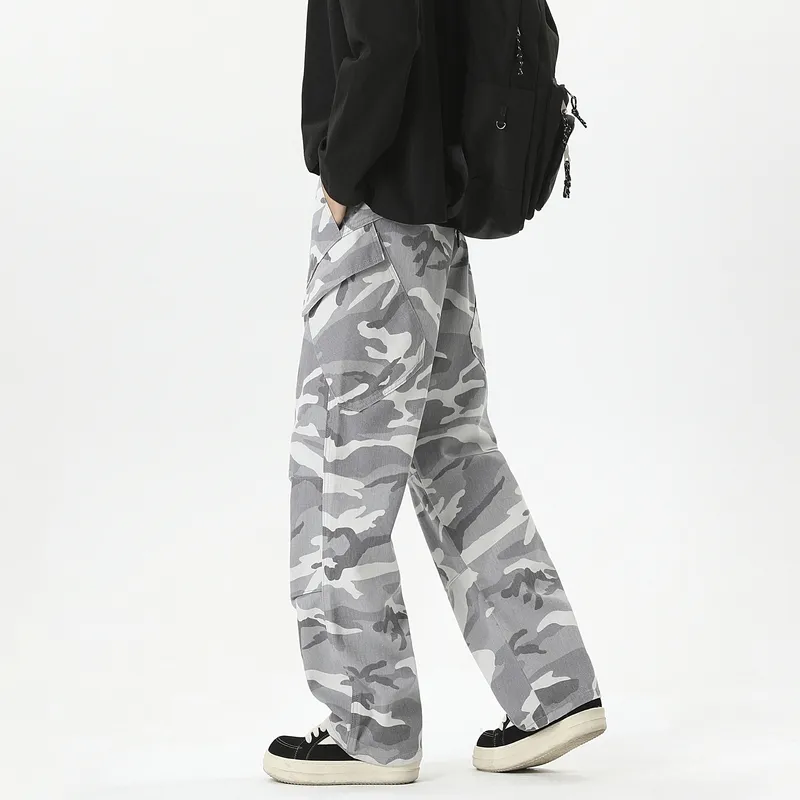 HOKLV Casual Pants Unisex-14