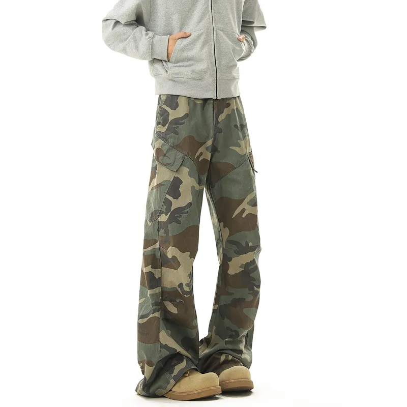 WKOOG Casual Pants Unisex Camouflage-4
