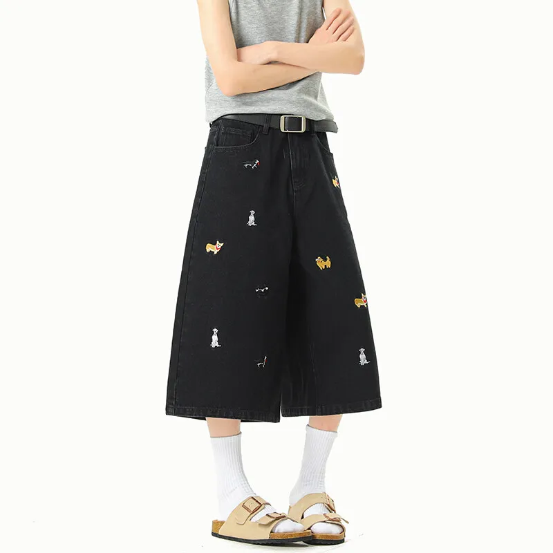 WKOOG Denim Shorts Unisex-3
