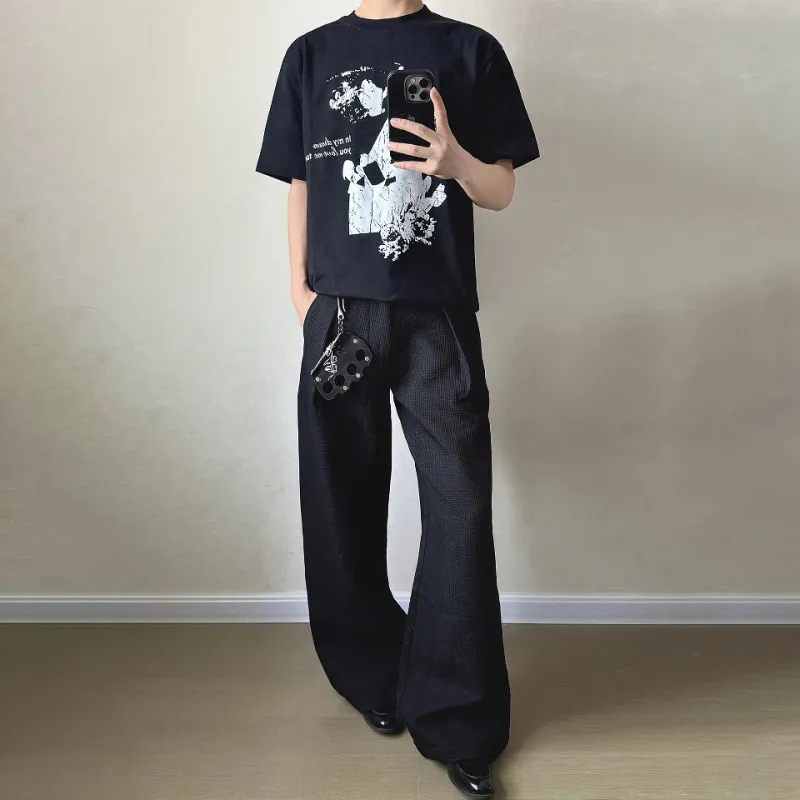 WKOOG T-Shirts Unisex Black-3