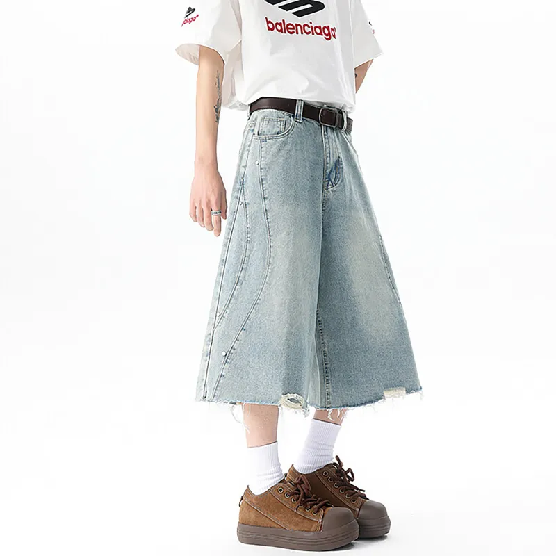 WKOOG Denim Shorts Unisex-12