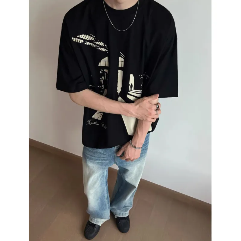 WKOOG T Shirts Unisex Black-6
