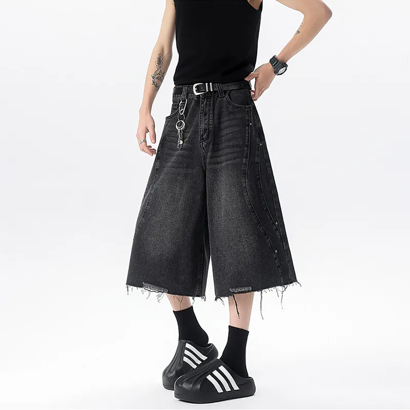 WKOOG Denim Shorts Unisex-2