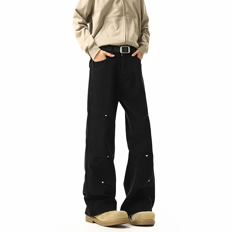 WKOOG Jeans Unisex Black-3