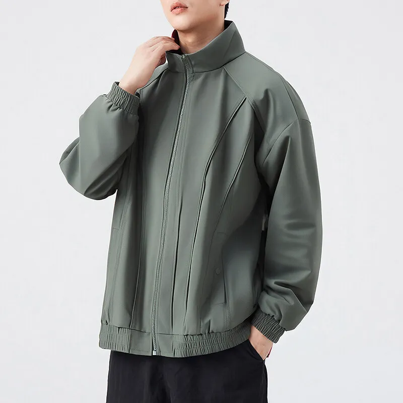WKOOG Jackets Coats Unisex Deep Red-12