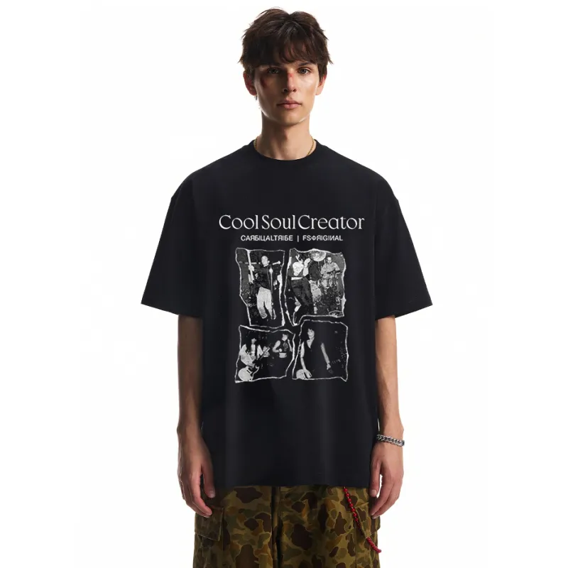 WKOOG T Shirts Unisex Black-3