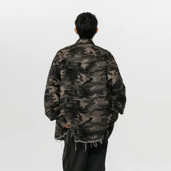 WKOOG Shirts Unisex Camouflage