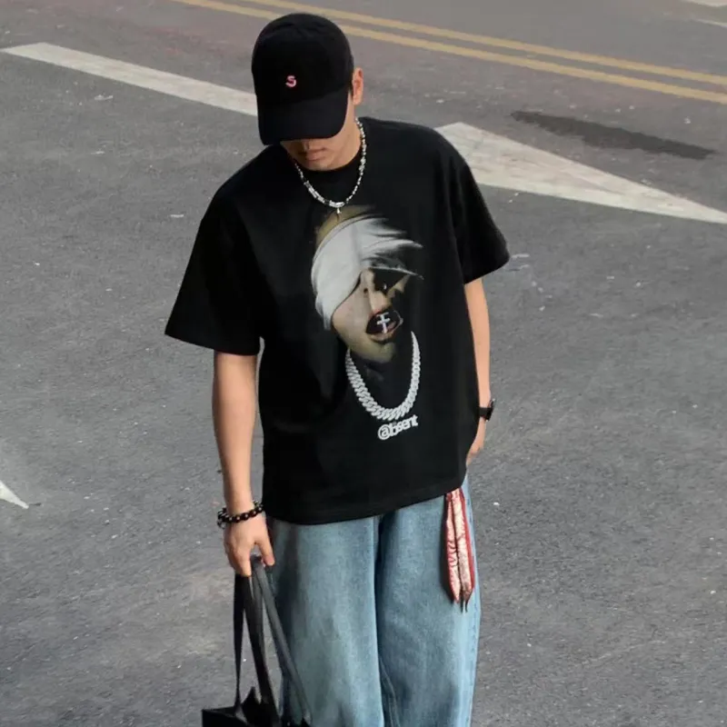 WKOOG T-Shirts Unisex Black-4