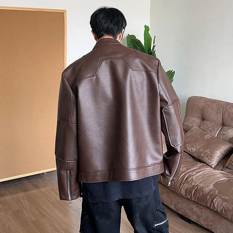 WKOOG Leather Jackets Unisex-1