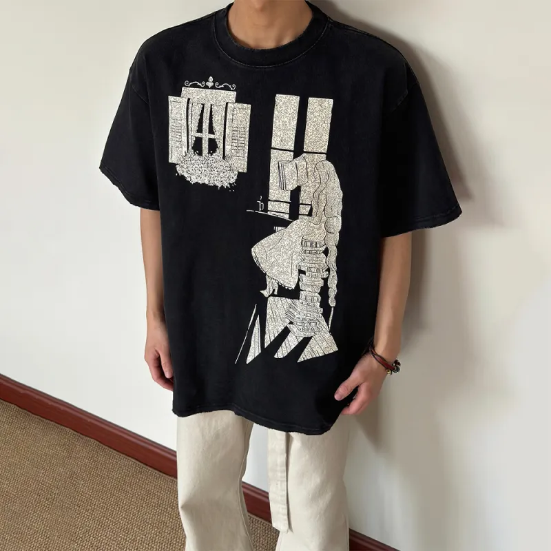 WKOOG T Shirts Unisex Black-2