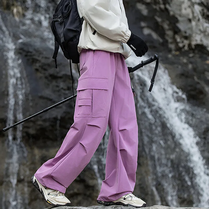 WKOOG Casual Pants Unisex Black-10