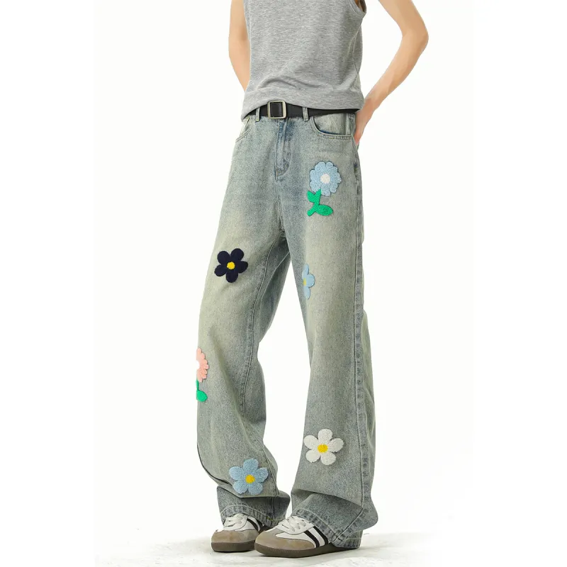 WKOOG Jeans Unisex Blue-4
