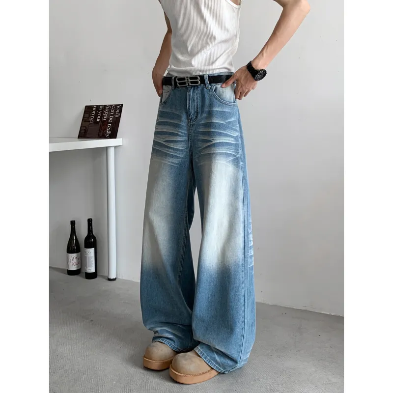 WKOOG Jeans Unisex Blue-3