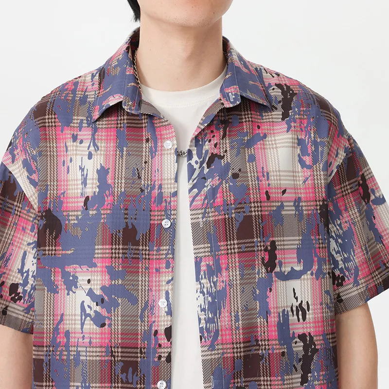 WKOOG Shirts Unisex Iridescent Plaid-6