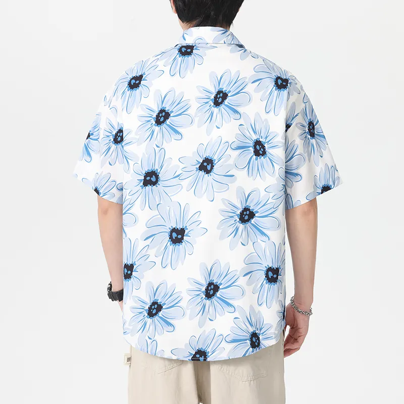 WKOOG Shirts Unisex Blue Melody Daisy-5