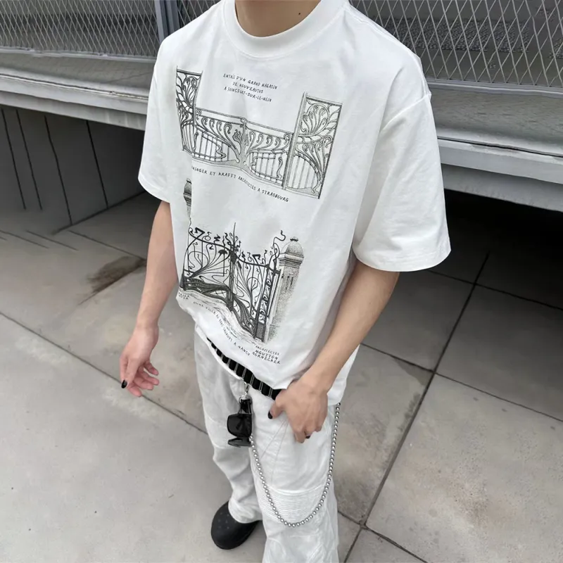 WKOOG T Shirts Unisex White-1