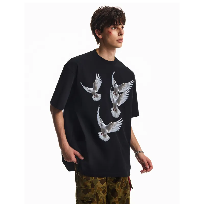 WKOOG T Shirts Unisex Black-5