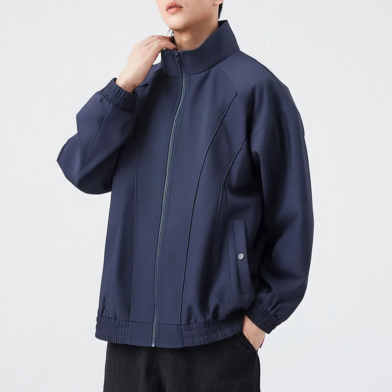 WKOOG Jackets Coats Unisex Deep Red-14