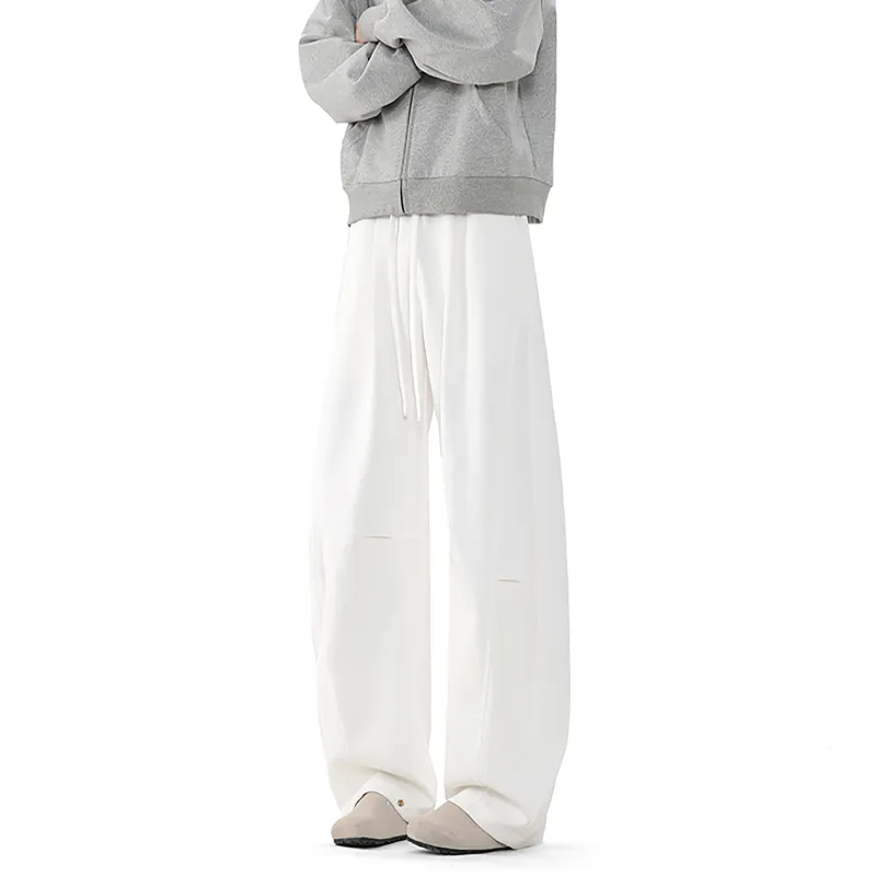 WKOOG Casual Pants Unisex Black-8