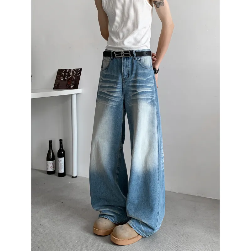 WKOOG Jeans Unisex Blue-4