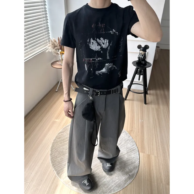 WKOOG T Shirts Unisex Black-2