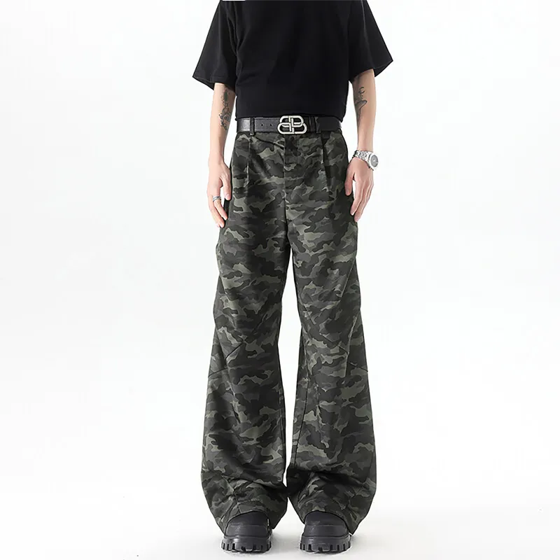 WKOOG Casual Pants Unisex Camouflage-6