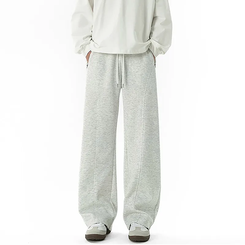 WKOOG Casual Pants Unisex Navy Blue-7