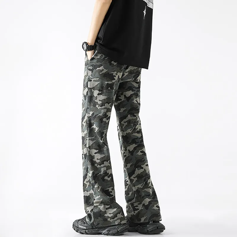 WKOOG Casual Pants Unisex Camouflage-3