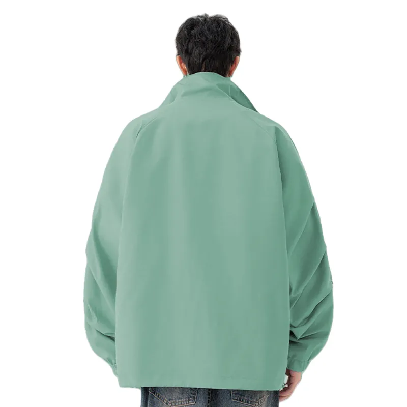 WKOOG Jackets Coats Unisex Ocean Green-0