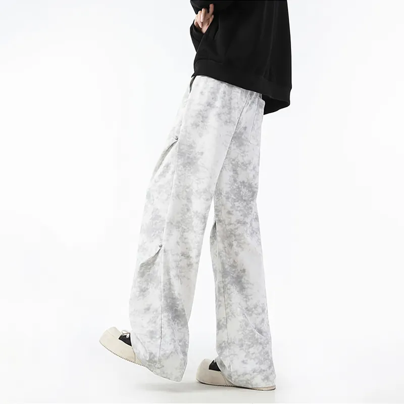 WKOOG Casual Pants Unisex Army Green-13