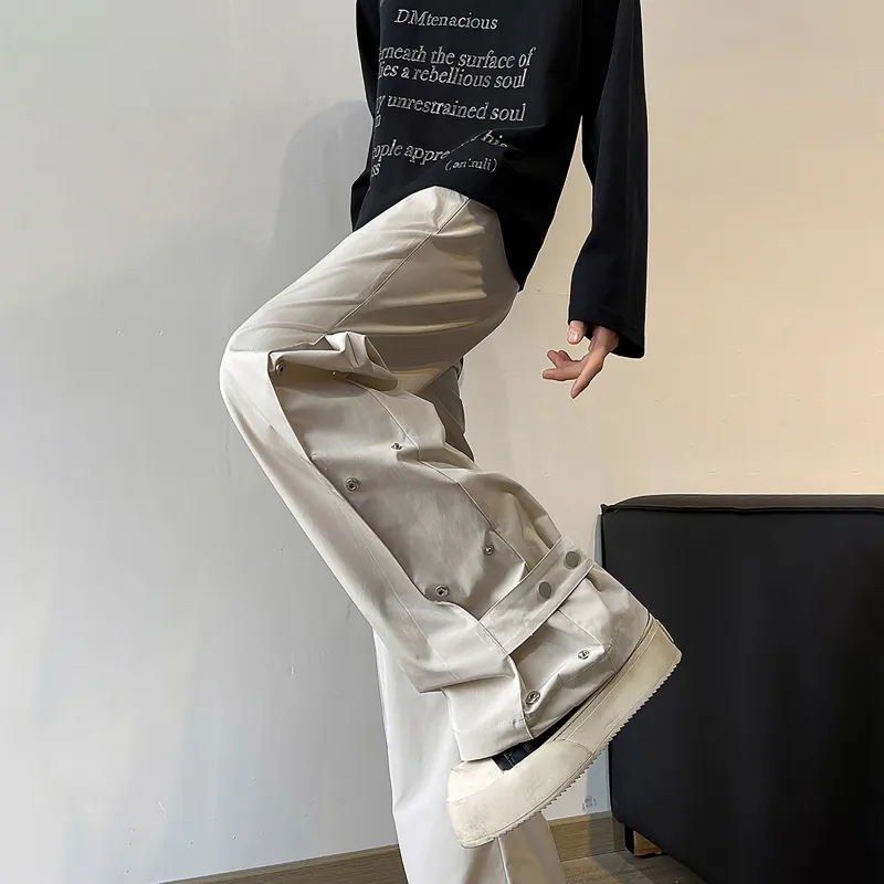 PAINT STAIN Casual Pants Unisex-4