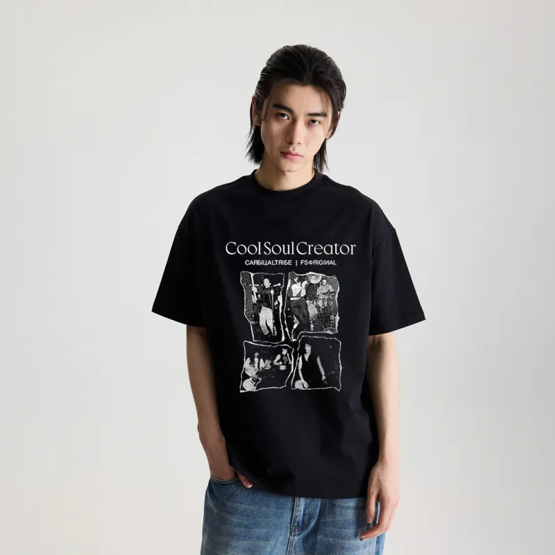 WKOOG T Shirts Unisex Black-4