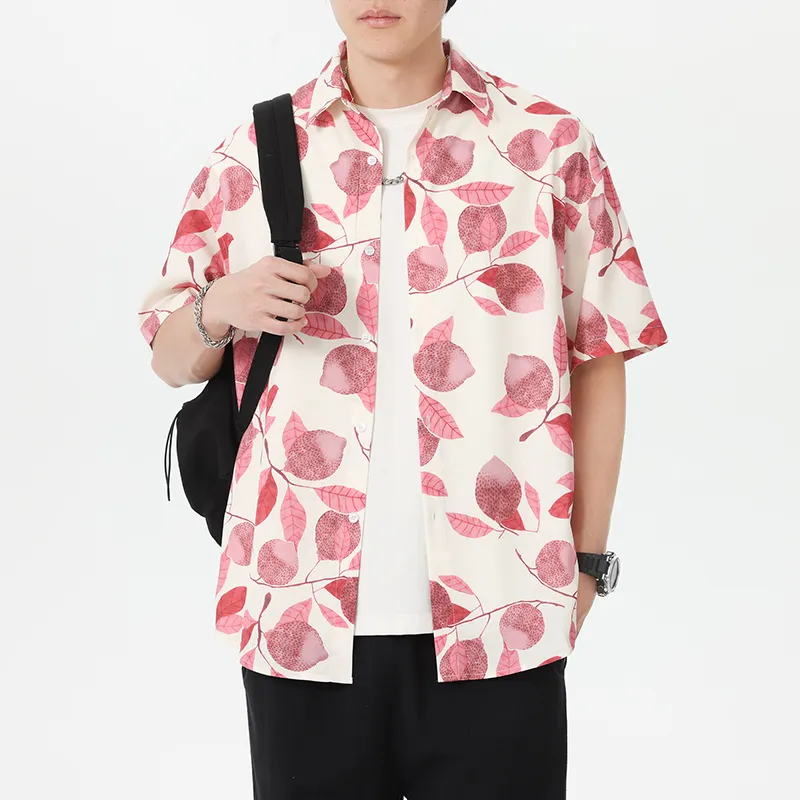 WKOOG Shirts Unisex Powdered Fruit & Leaf-4