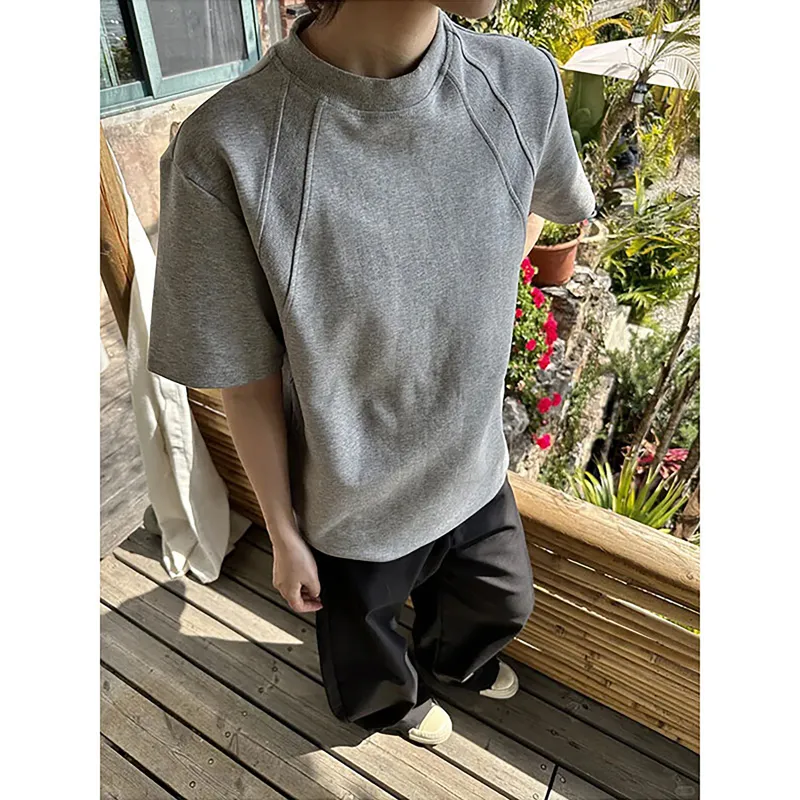 WELTER EXPERIMENT Classic Minimalist Style T Shirt Unisex-4