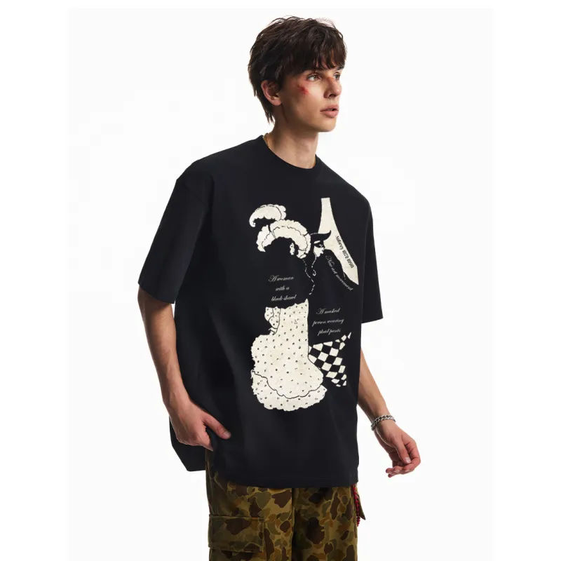 WKOOG T-Shirts Unisex Black-4