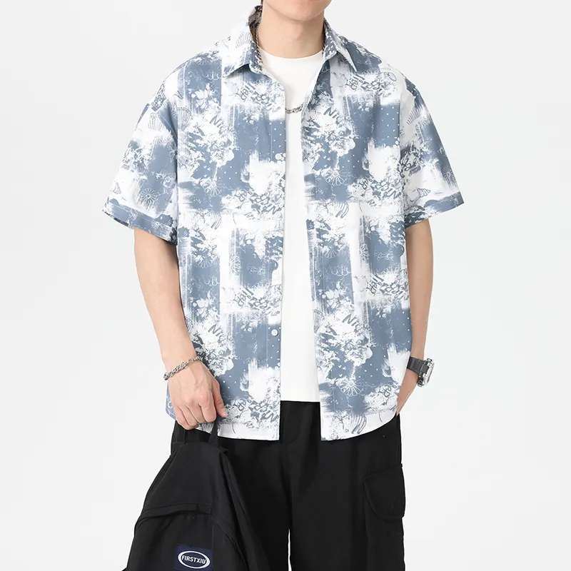 WKOOG Shirts Unisex Night Sea Ink Painting-2