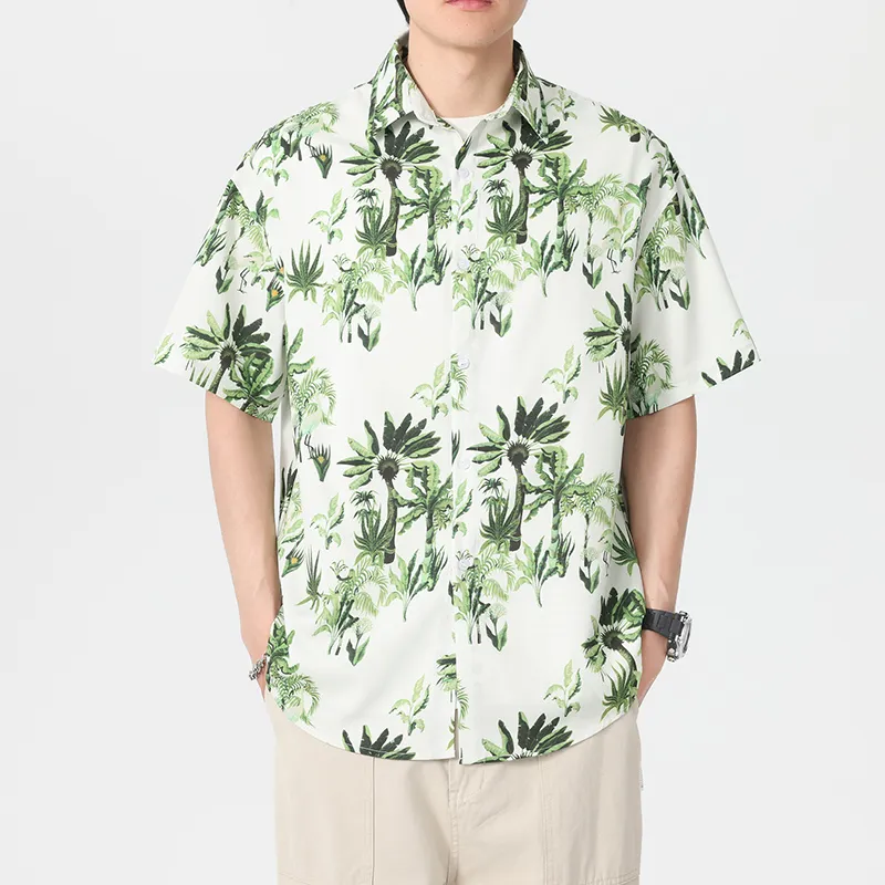 WKOOG Shirts Unisex Forest Green Shadow-3