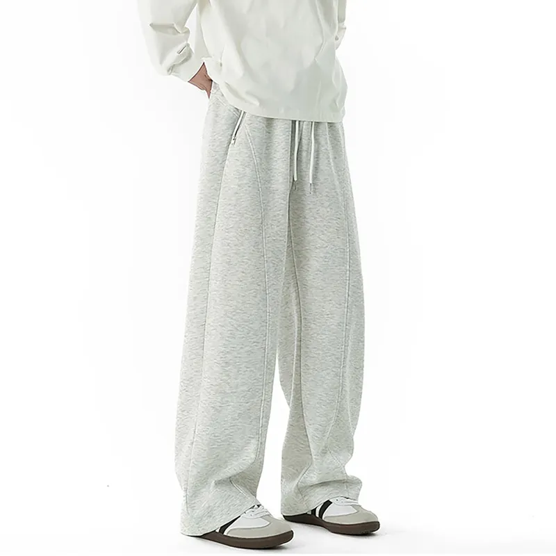 WKOOG Casual Pants Unisex Navy Blue-6