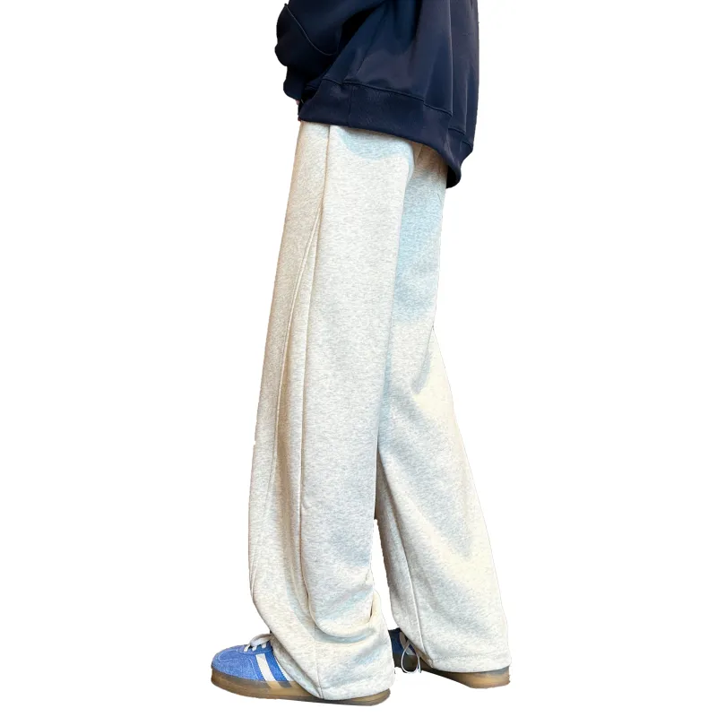 WKOOG Casual Pants Unisex Black-1