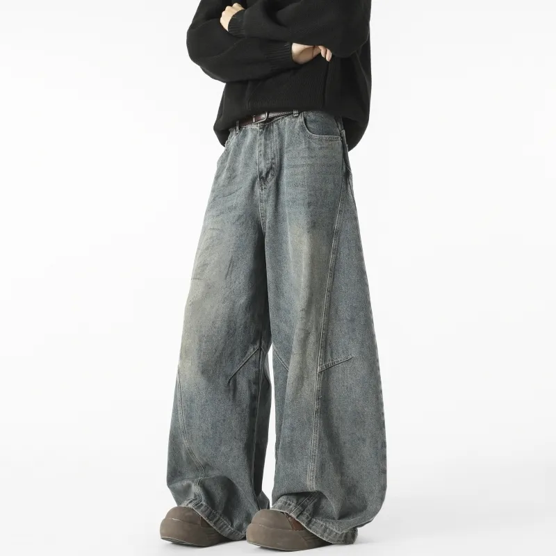 WKOOG Jeans Unisex Blue-3