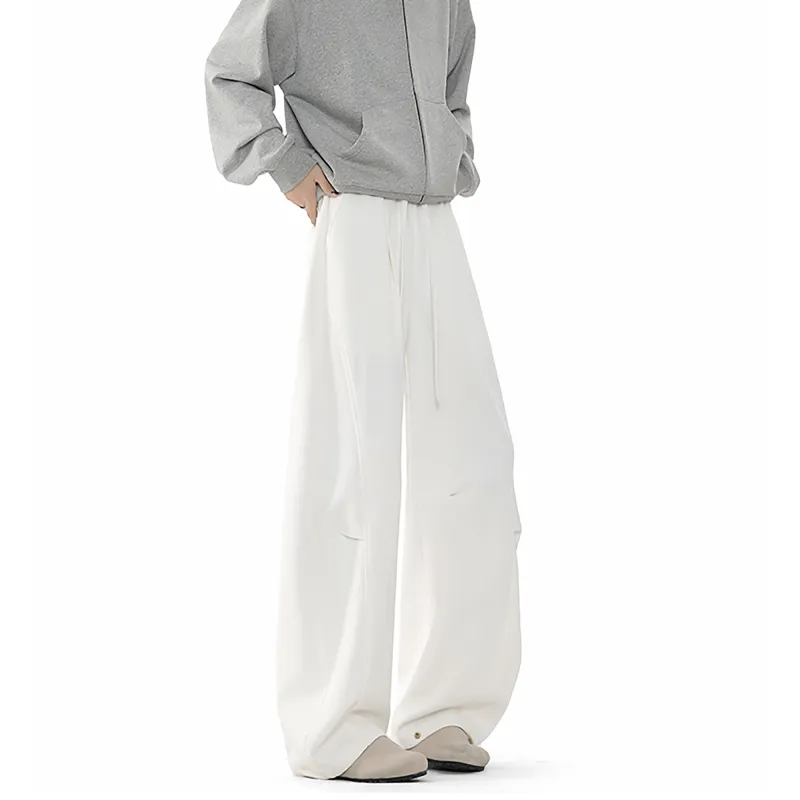 WKOOG Casual Pants Unisex Black-7
