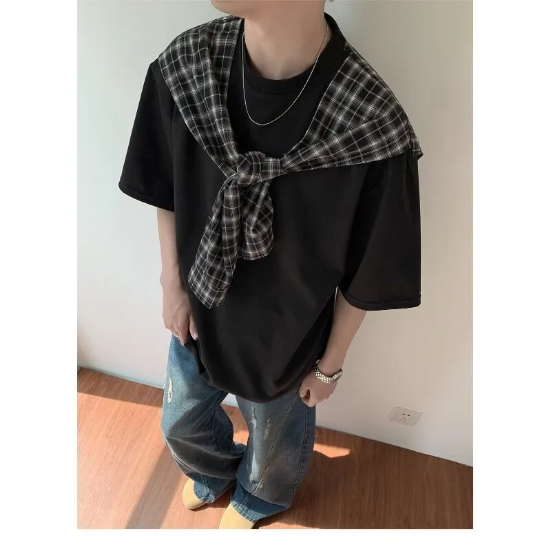 PAINT STAIN T Shirt Unisex Classic Black-11