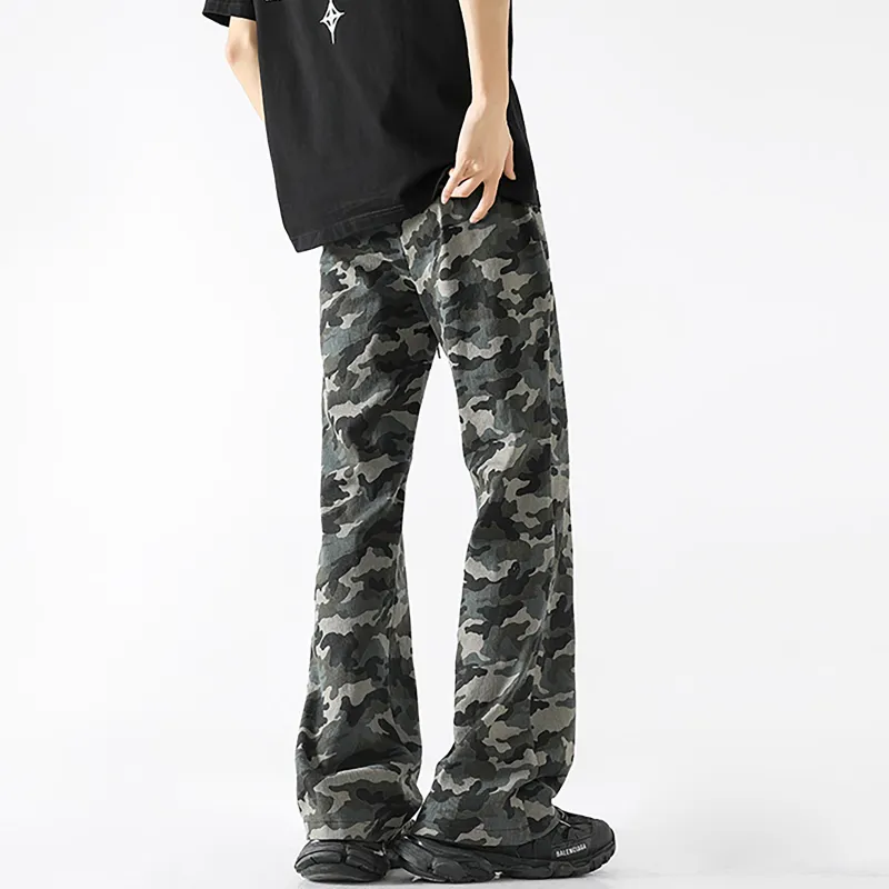 WKOOG Casual Pants Unisex Camouflage-4