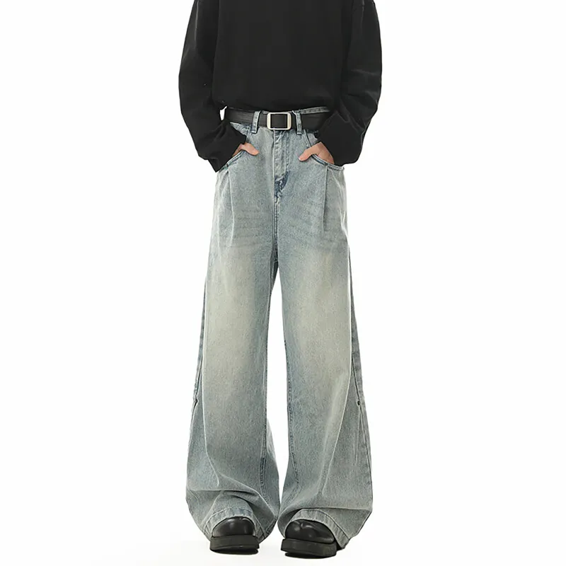 WKOOG Jeans Unisex Blue-2