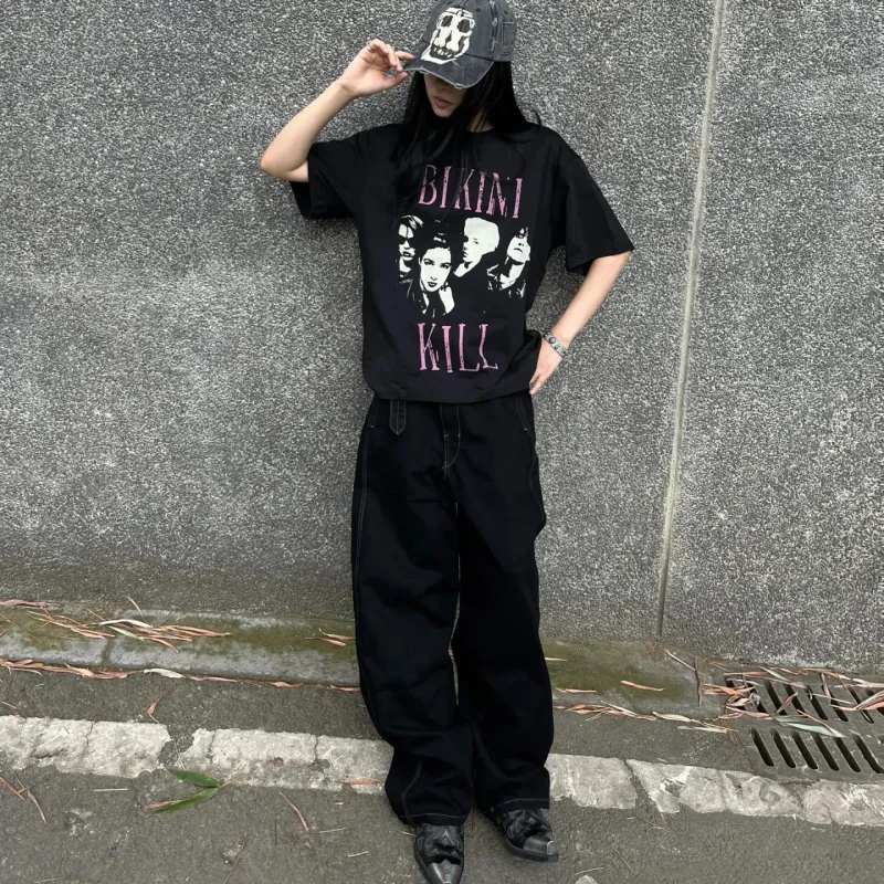 WKOOG T-Shirts Unisex Black-2