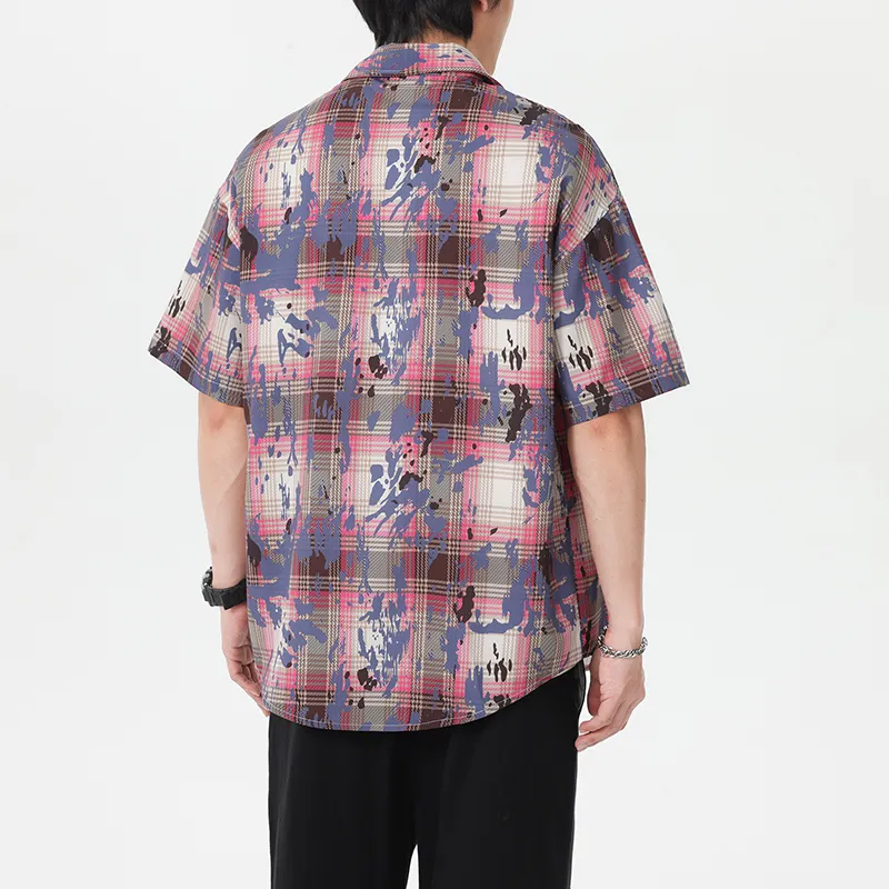 WKOOG Shirts Unisex Iridescent Plaid-5