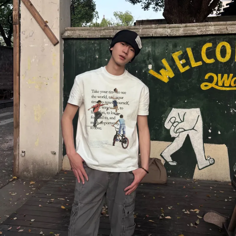 WKOOG T Shirts Unisex White-3