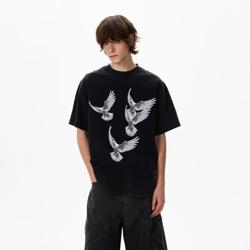 WKOOG T Shirts Unisex Black-4