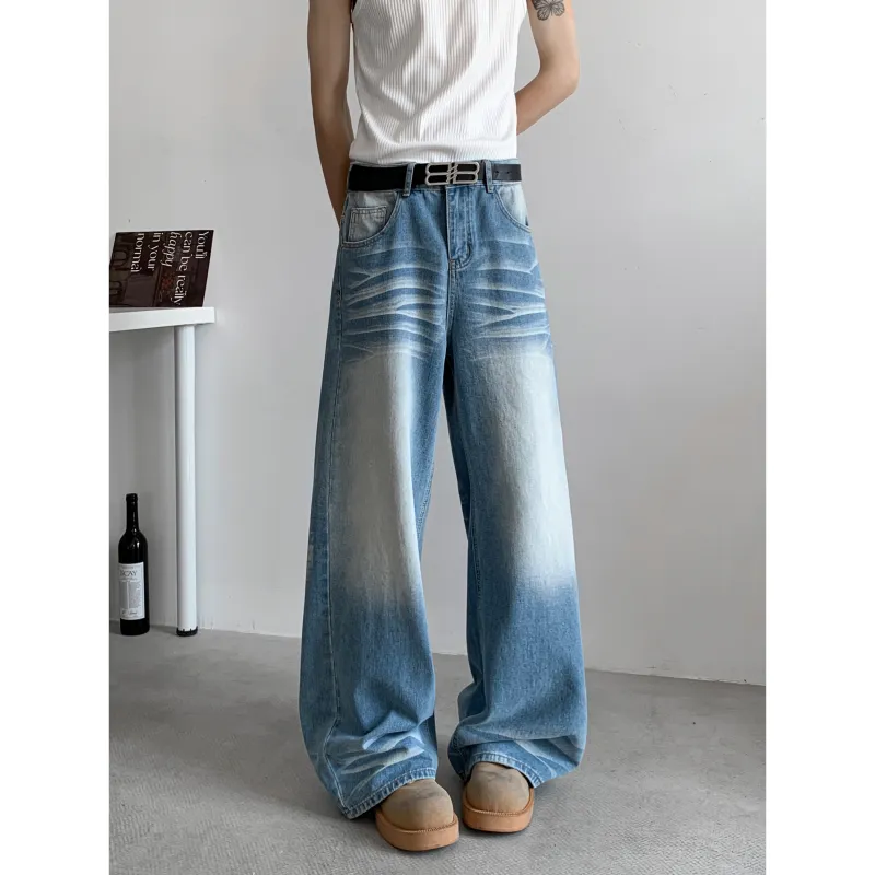 WKOOG Jeans Unisex Blue-5