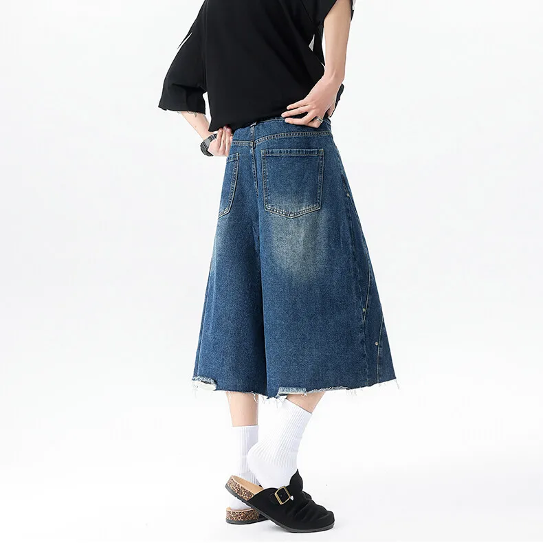 WKOOG Denim Shorts Unisex-8
